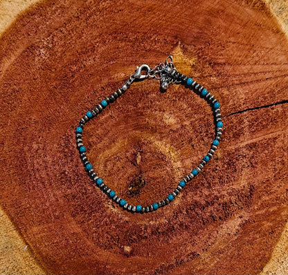 Turquoise Anklets
