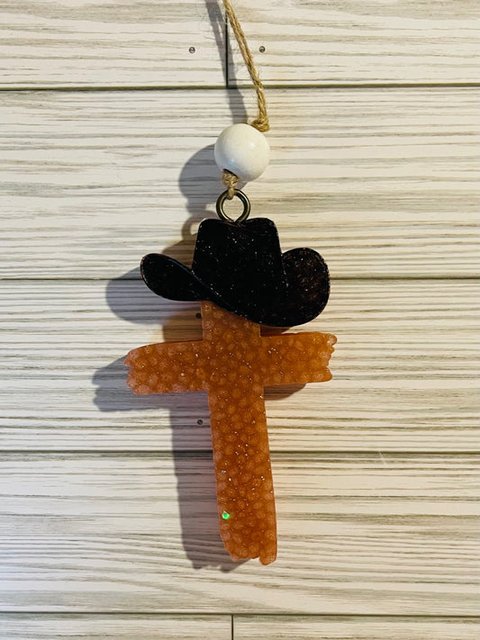 Cross with a Cowboy Hat